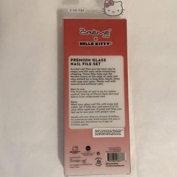 Hello Kitty Glass Nail file set - Picture 3 of 5
